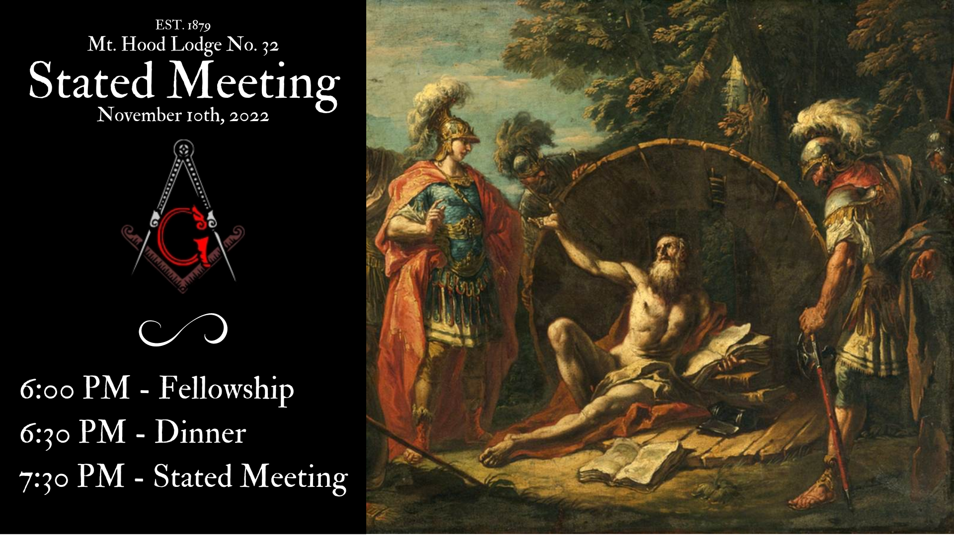 Stated Meeting – Nov. 10th, 2022