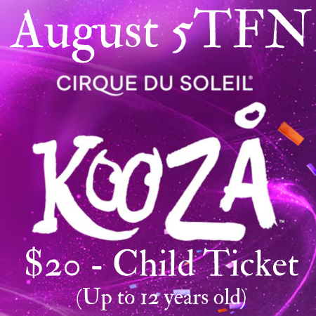 08/29/24 - 5TFN - Child Ticket