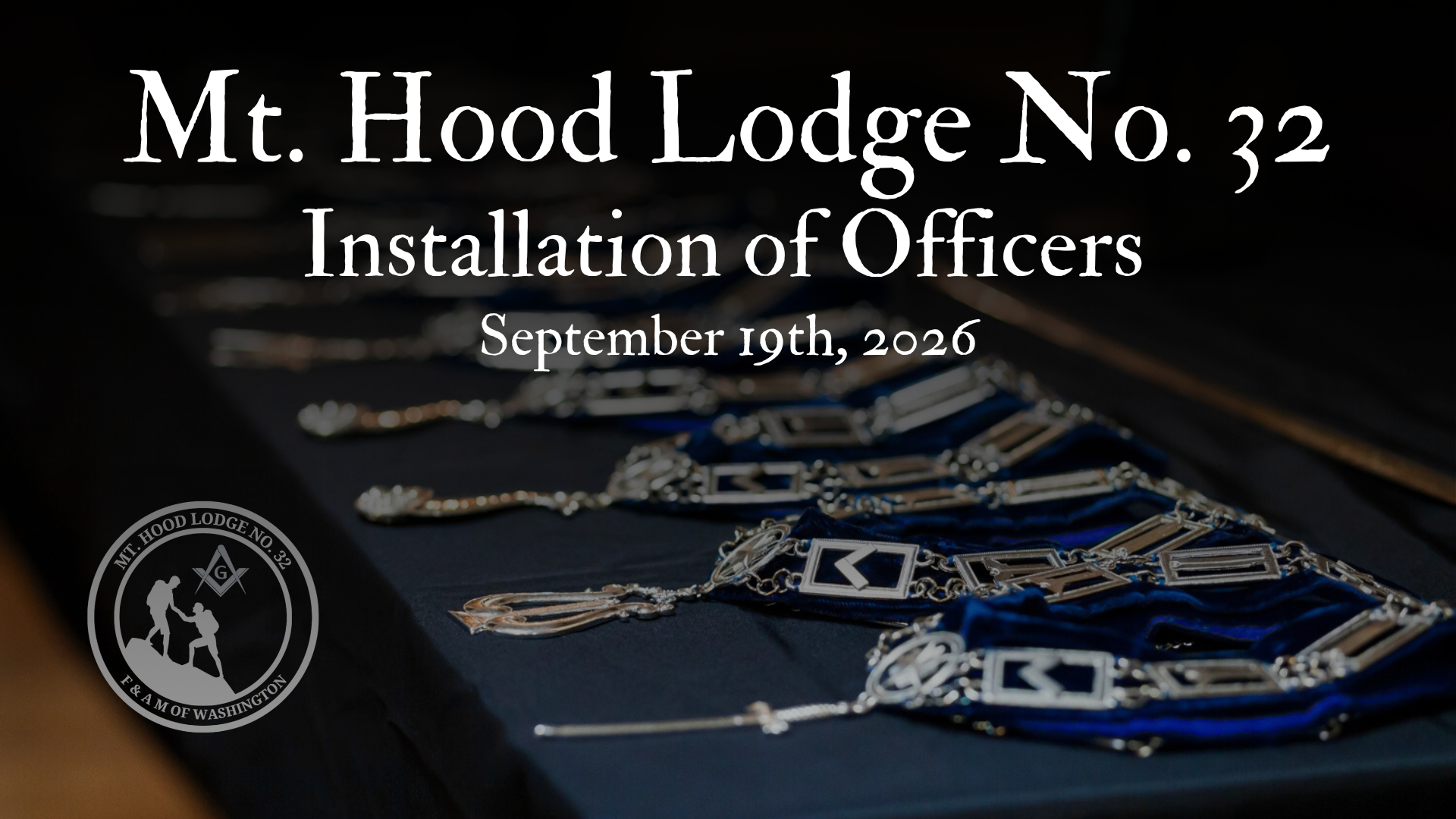 Installation of Officers